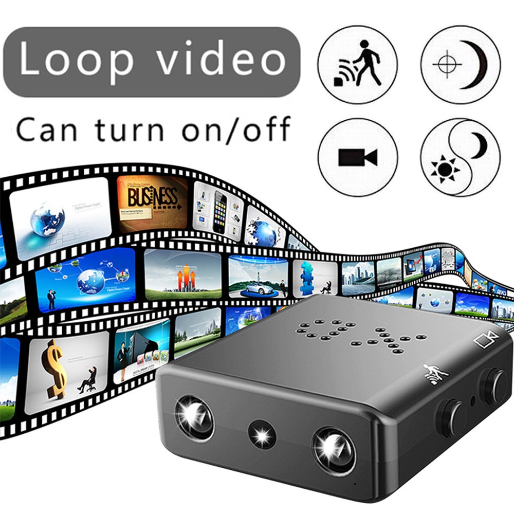 HD 1080P Mini Camera Motion Detection Night Vision Home Security IR Micro Camera