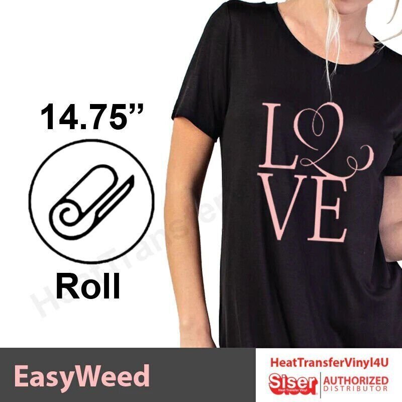 Siser EasyWeed Iron On HTV 15"x1 Yard *Leave note with color selection (Message)