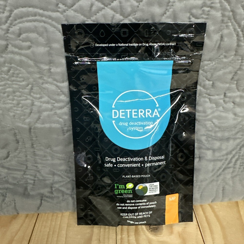 Deterra Drug Deactivation System & Disposal *Deactivates Drugs Safe Convenient*