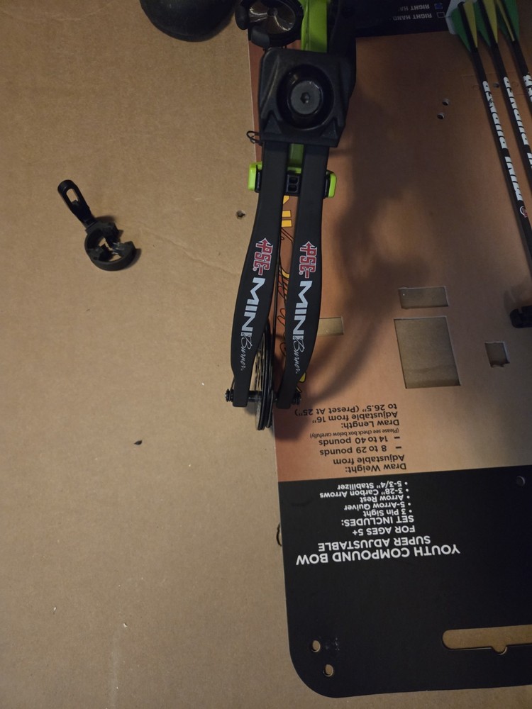 PSE Mini Burner Ready To Shoot Package RH Lime Green