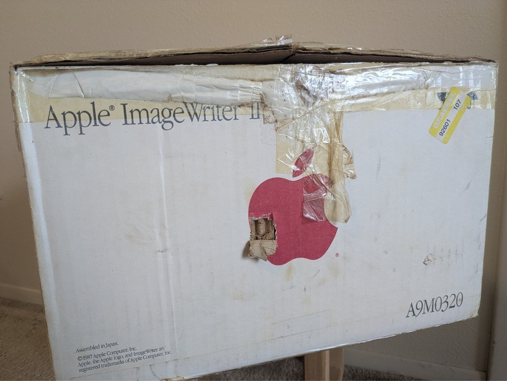 Apple IIc Computer System w/ ImageWriter II Printer, Drives, Manuals, Tested