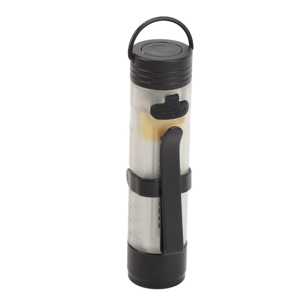 Compact LED Flashlight USB Rechargeable Pocket Flashlight with Clip and Magnet