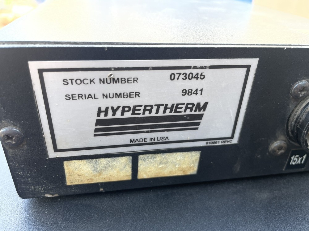 Hypertherm Edge Pro Shape Cutting System CNC 090046 & Remote Current Controls