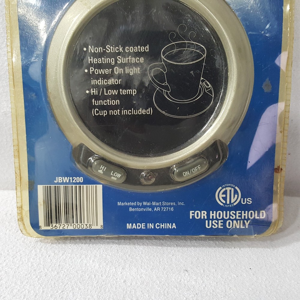 Beverage Warmer - JBW1200 - Non Stick Heating - Hi Low Temp Function - NIB