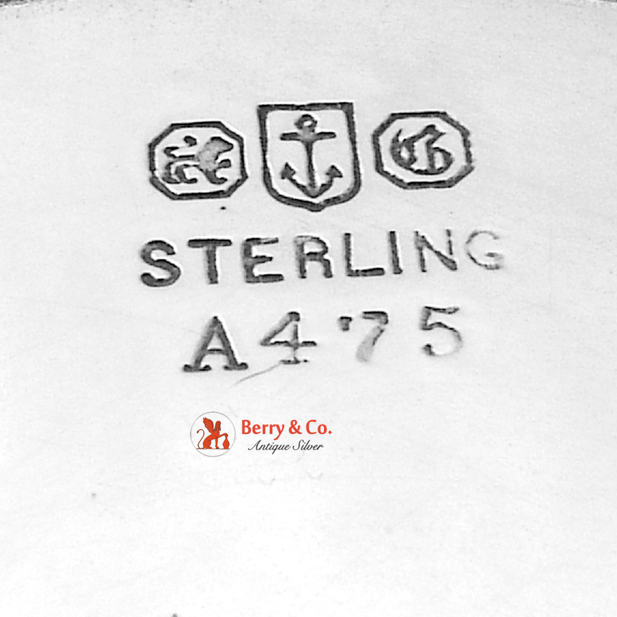 Zodiac Baby Bowl Sterling Silver Gorham 1908