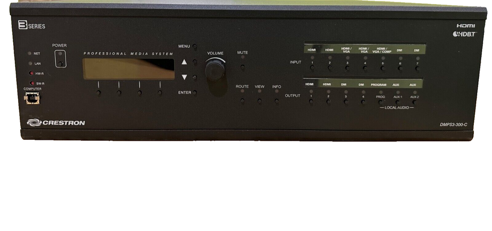 Crestron DMPS3-300-C 3-Series Digital Media Presentation System Control Router