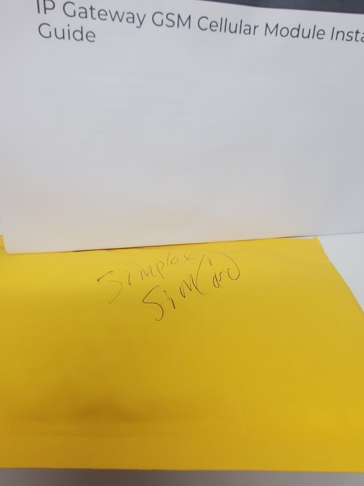 New Simplex IP GSM Cellular Gateway – SMS / SIM Network Communication SIM CARD