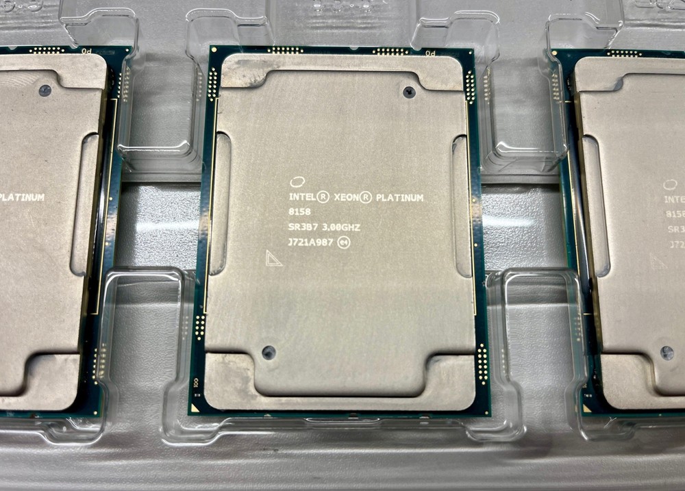 SR3B7 Intel Xeon Platinum 8158 3.0GHz 12-Core 24.75MB 150W CPU Processor