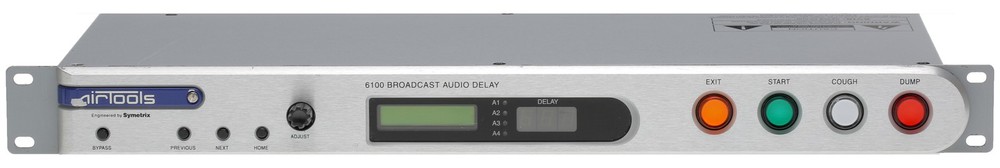 Symetrix Airtools 6100 AES Digital Audio Broadcast 20 Sec Profanity Delay DUMP