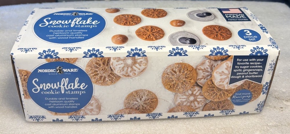 Nordic Ware Snowflake Cookie Stamps