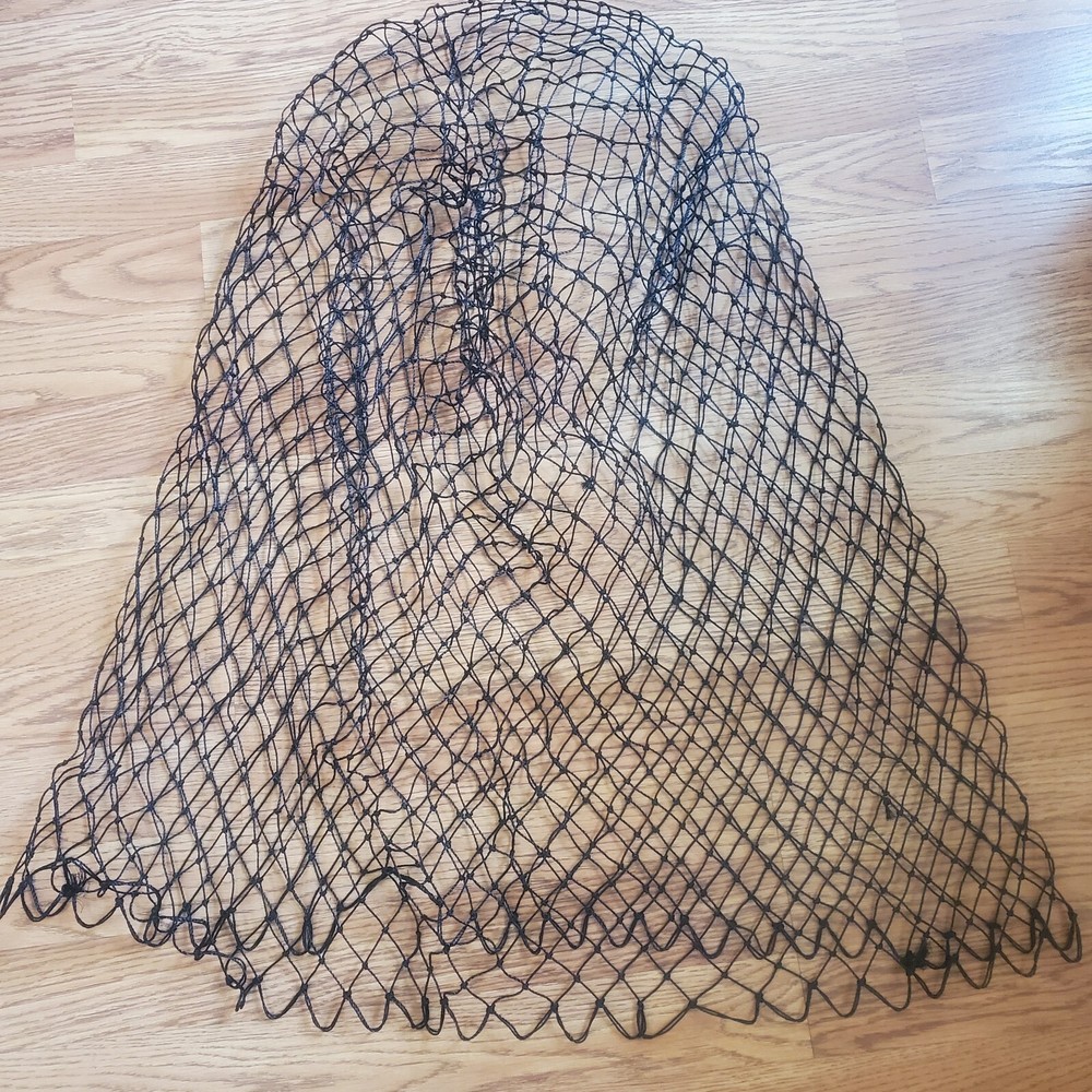 Replacement landing net, Bully net, Lobster net, for 18" hoop or smaller