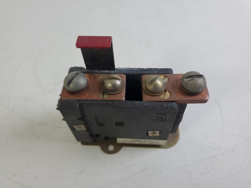 Square D CL9065 Type AUO-1L Overload Relay Switch