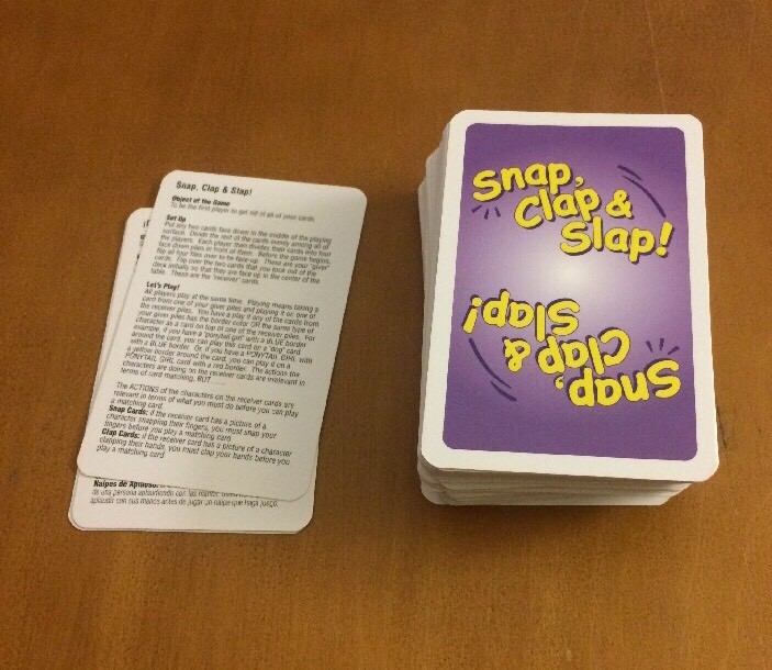 Ravensburger Snap, Clap & Slap Card Game from 2003