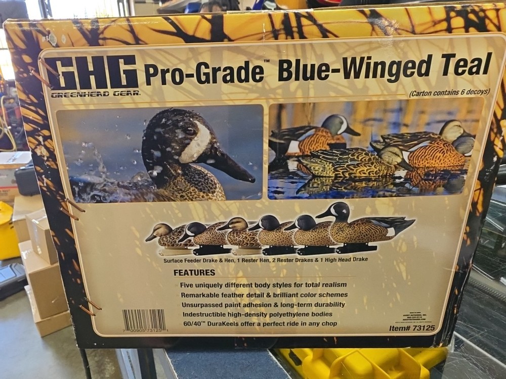 GHG - Pro Grade Blue Winged Teal - (6 Pack)
