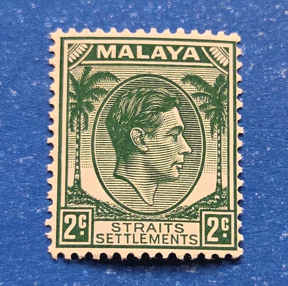 Straits Settlements Stamp, Scott 239c MNH, Die 2