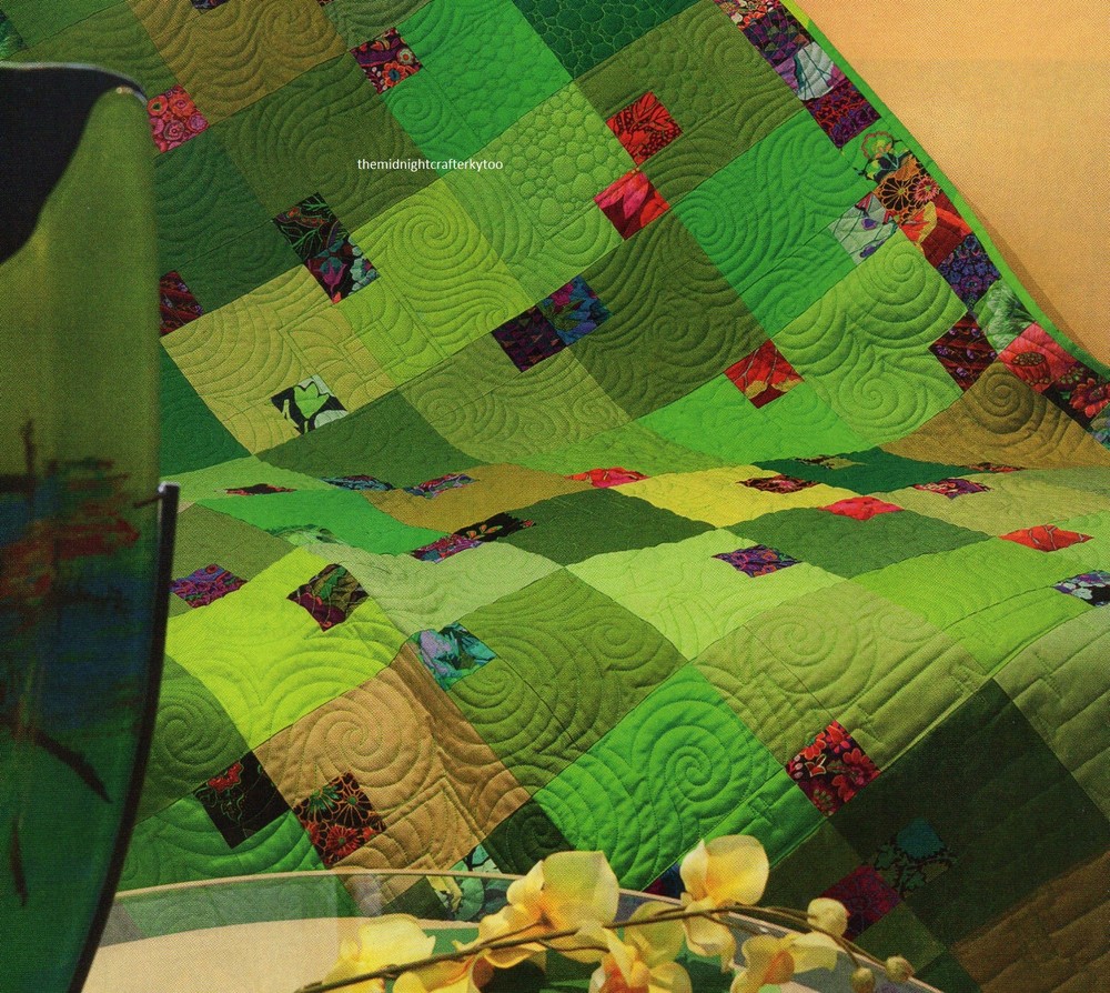 Mint Julep Quilt Pattern Pieced LB