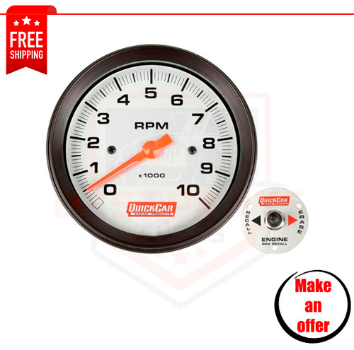 QuickCar 611-6002 3-3/8" Tachometer