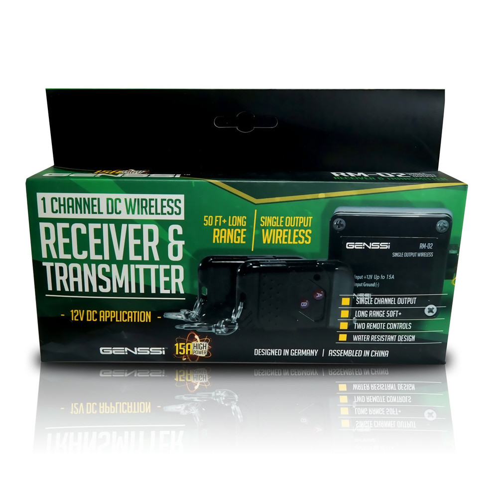 High Power 15A Wireless Remote Controller Transmitter on off Switch for Car Truc