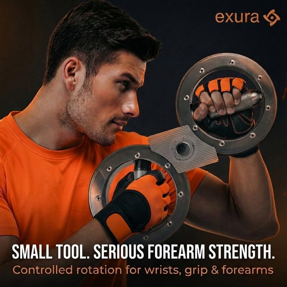 Spinning Rotator Burn Machine – Forearm Exerciser & Boxing Arm Rotation Train...