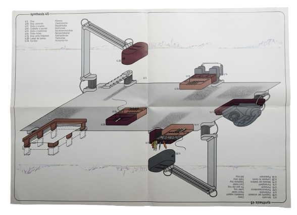 Olivetti Synthesis 45 Desk Accessories Manual Book