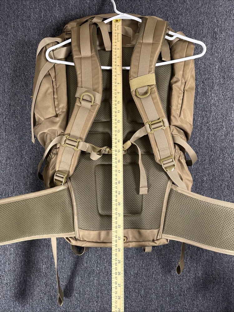 Mardingtop 75L Military Internal Frame Backpack, Khaki