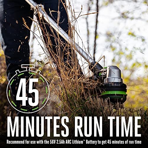 EGO ST1510T 15-Inch 56-Volt Lithium-Ion Cordless String Trimmer -Bare Tool