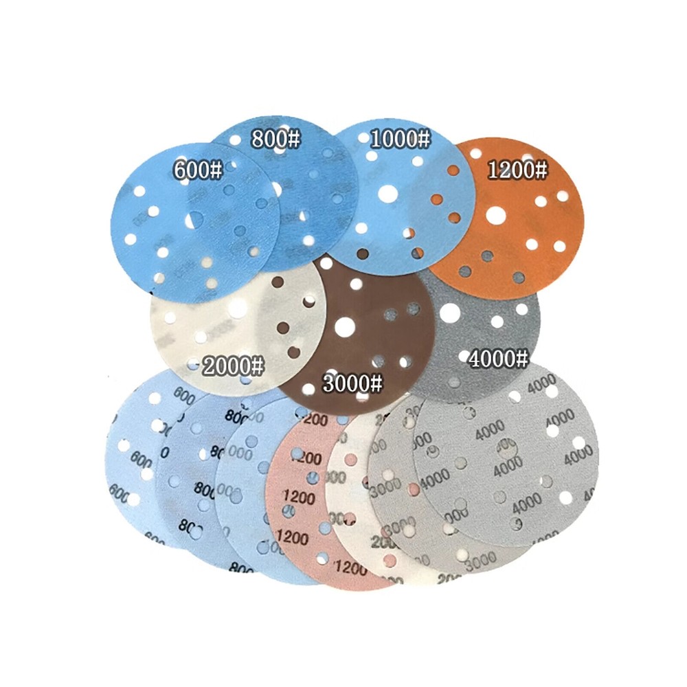 Sanding disc 150mm eccentric sandpaper sanding sheets grain P600-P5000