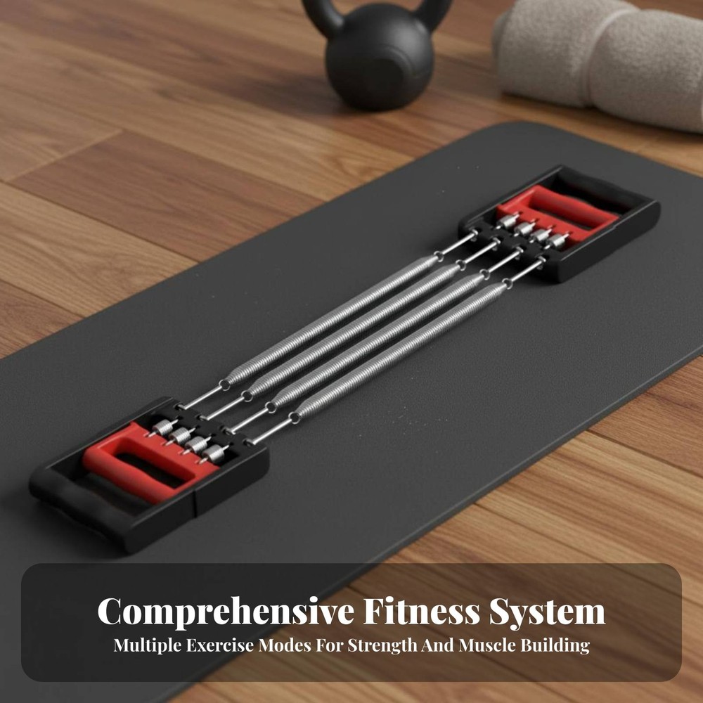 Chest Expander Long-Lasting Springs Coil Chest Expander Multi-Functional for
