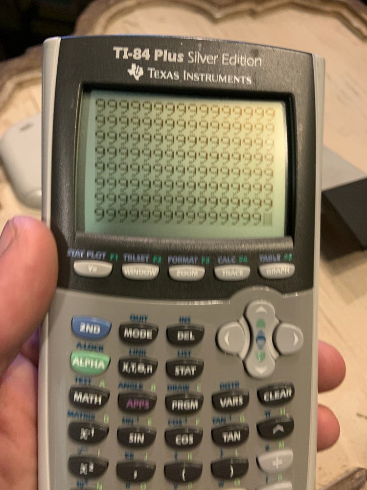 ti 84 plus silver edition- Tested- Works