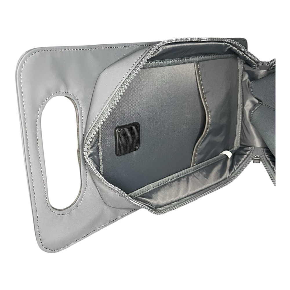 Stitch Golf 2-Bottle Wine Tote Grey