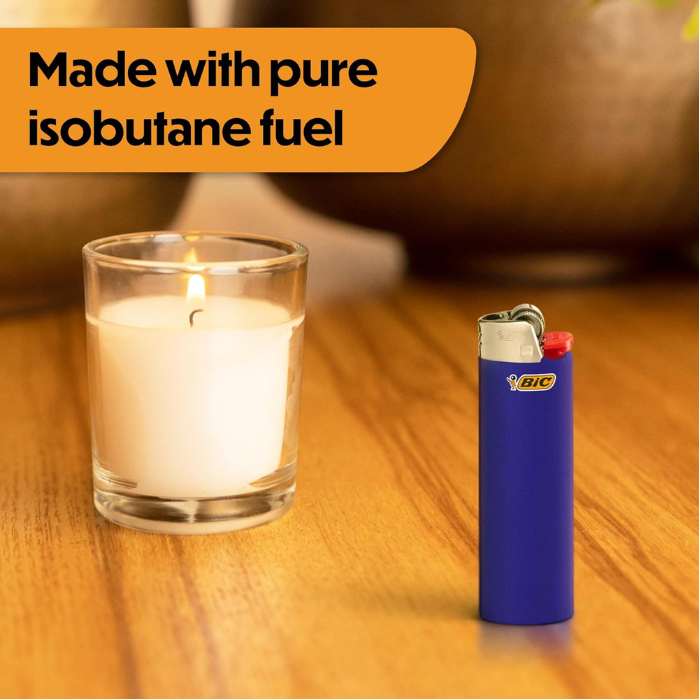 BIC Maxi Pocket Lighter Classic Collection Disposable 14 Pack