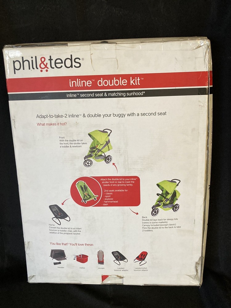 Phil and Teds Inline Double Kit