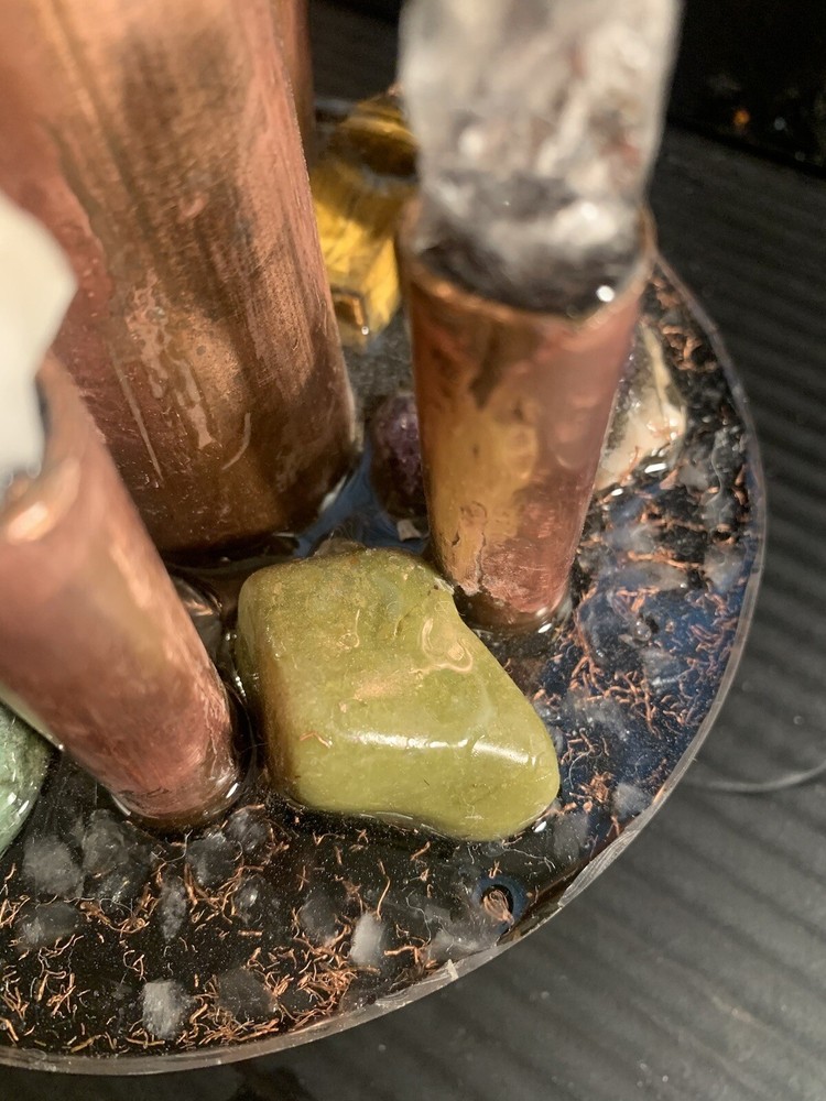 six shooter Orgonite chembuster