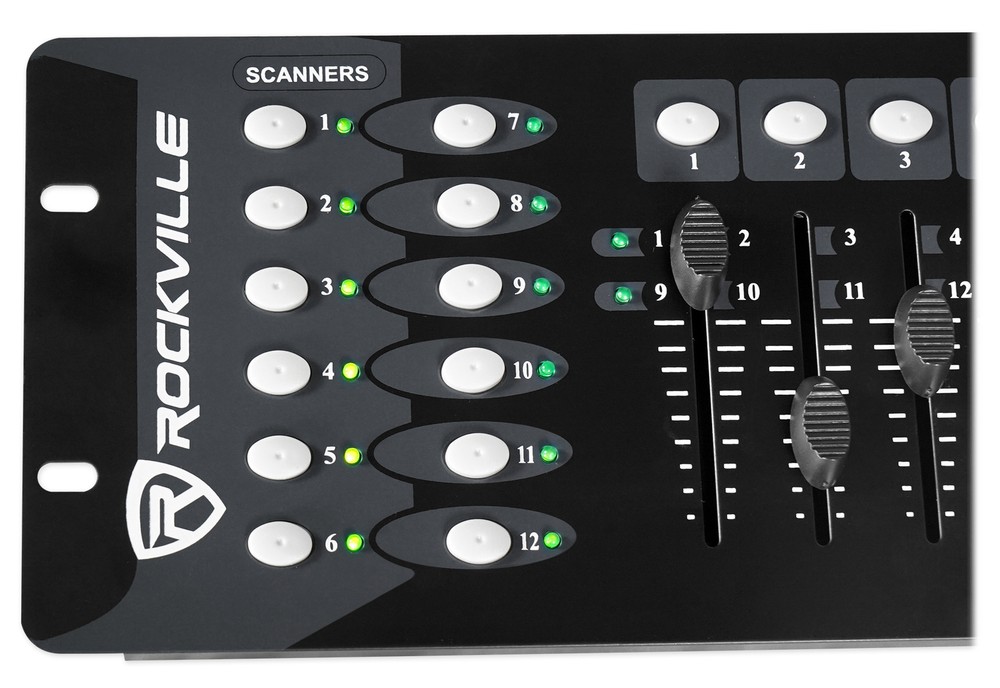 Rockville ROCKFORCE Lighting Controller For Church Stage Design Performance