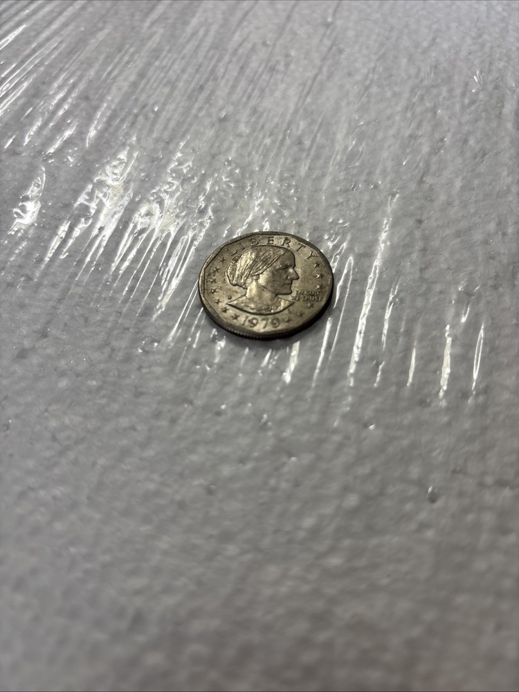 1979 D Mint Mark Susan B Anthony Dollar Coin Circulated