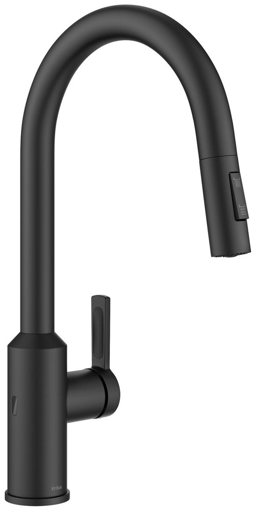 Kraus KSF-2830 Oletto Touchless Sensor Pull-Down Single Handle - Black