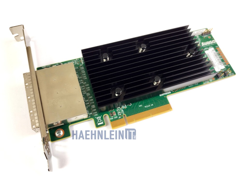 Avago Broadcom LSI 9305-16e SATA / SAS HBA Controller 12Gbps IT-Mode SFF-8644