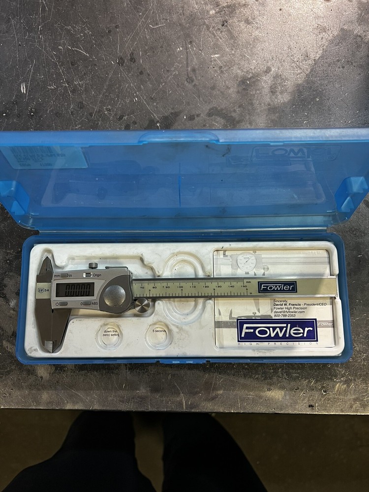 fowler digital caliper