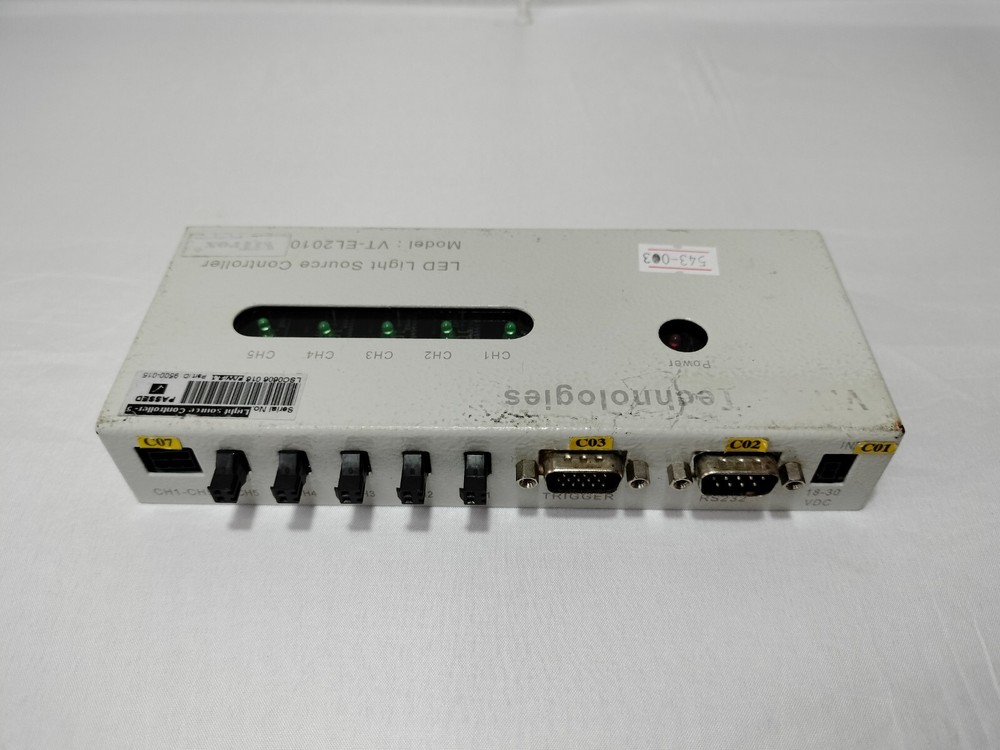 Vitrox Technologies VT-EL2010 VTEL2010 LED Light Source Controller 18-30VDC