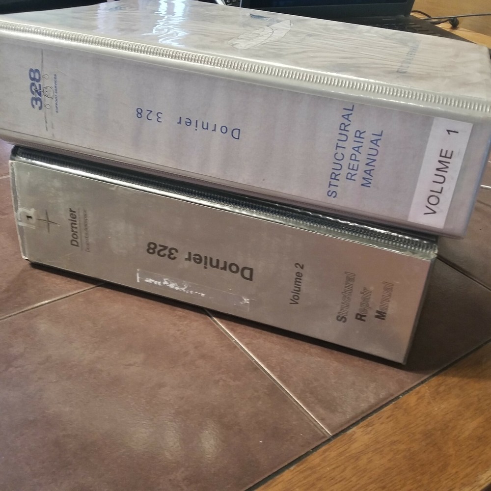 Dornier 328 Structural Repair Manuals,  A 2 Vol. Set.