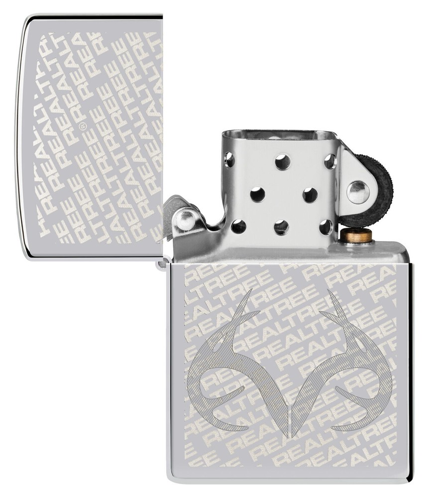 Zippo Real Tree High Polish Chrome 48751