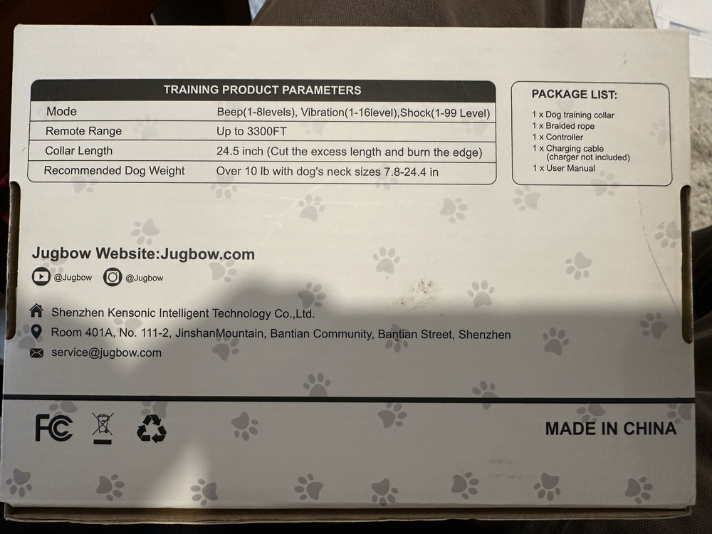 Jugbow Electronic Training Collar Model DT-61 - EXCELLENT USED CONDITION