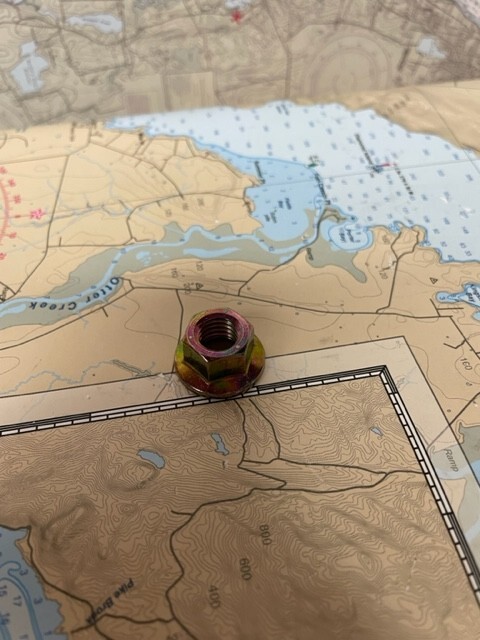 Yanmar #26366-100002 Nut M10