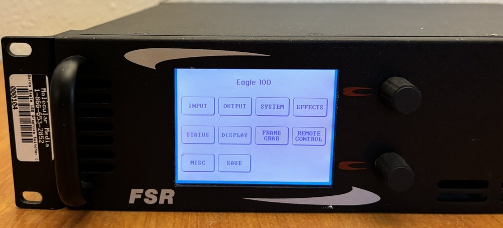 FSR Eagle 100/HD Seamless Video Switcher