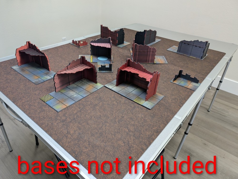 Warhammer 40k - Complete Competitive Terrain Set - Modular Ruins Set