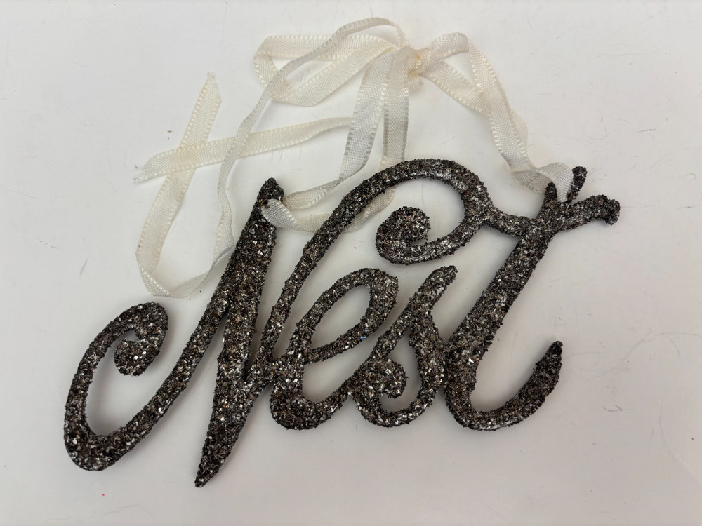 Sparkly Nest Wreath Insert/Ornament