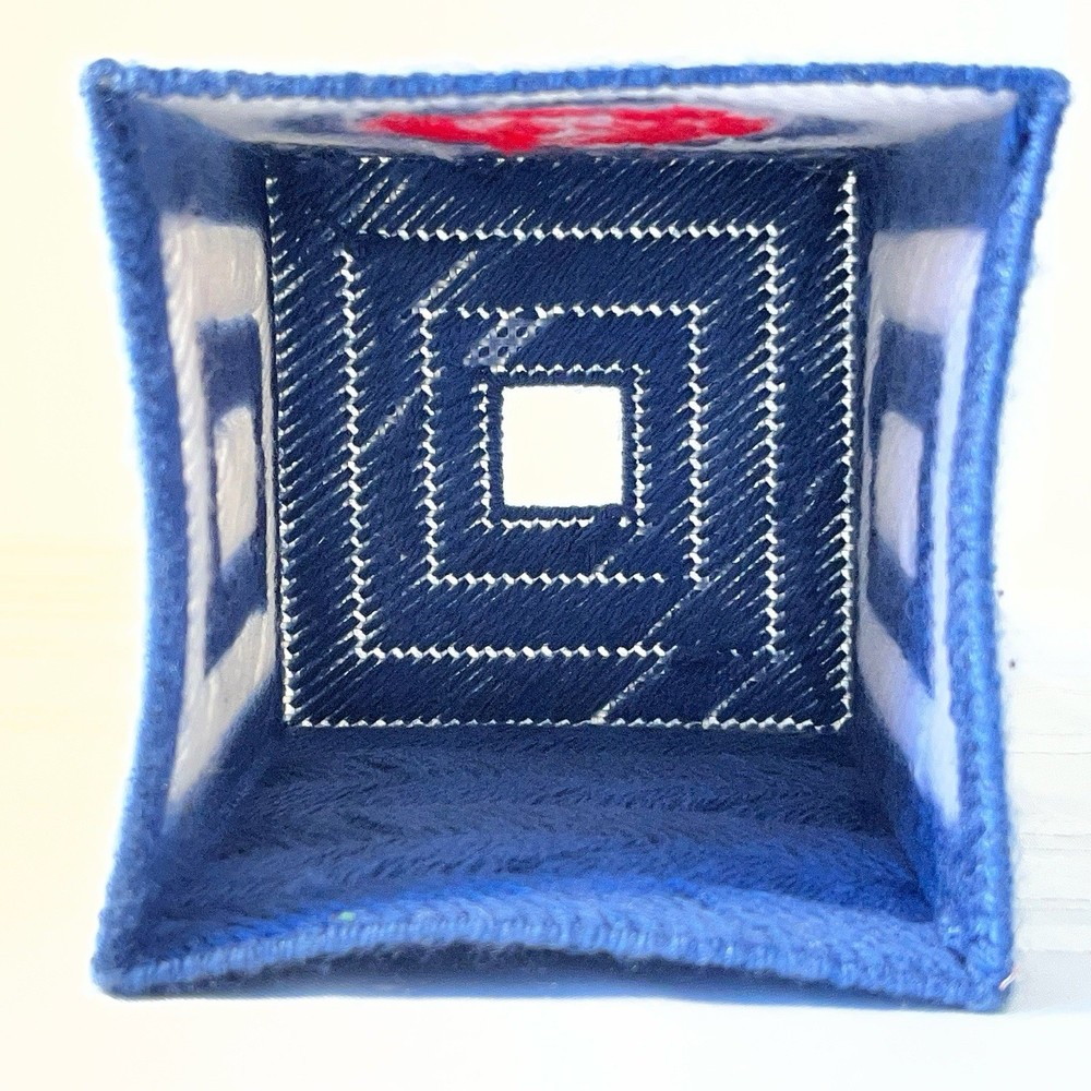 Chicago Cubs Tissue Box Cover Square Handmade