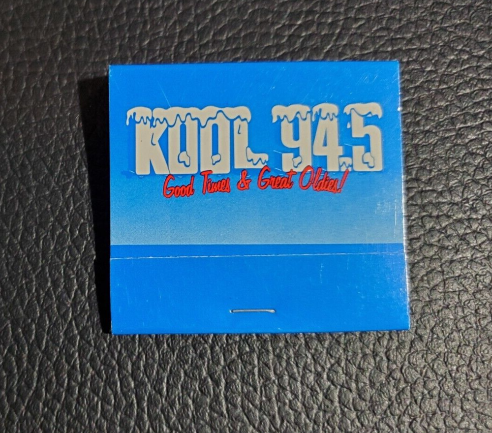 Kool 94.5 FM Matchbook Style Note Pad Promo