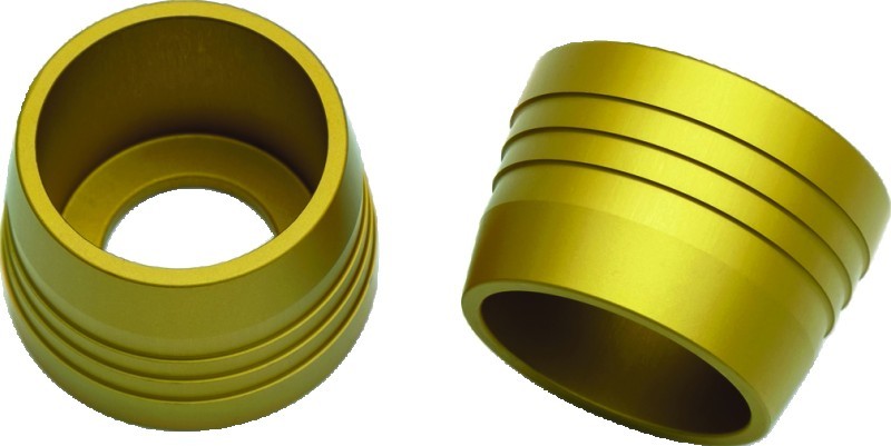 Kuryakyn Lodestar Handlebar Sliders Gold 3822