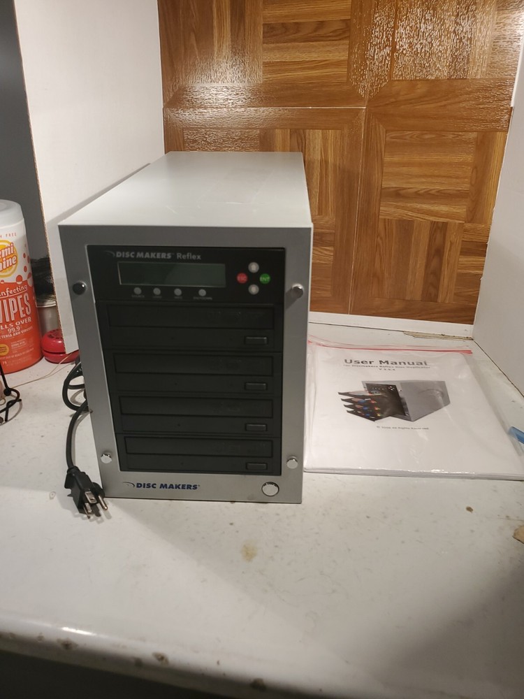 Disc Makers Reflex v3.5.4 Bay NEC Duplicator Reflex Duplicator Tower CD/DVD-RW
